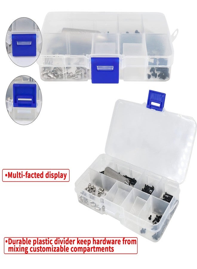 Abendor 256PCS RC Screw Kit Universal RC Repair Tool Kit Hardware Fastene for 1/28 Wltoys 284131 K969 K989 P929 K999 K979 P939 - Image 4